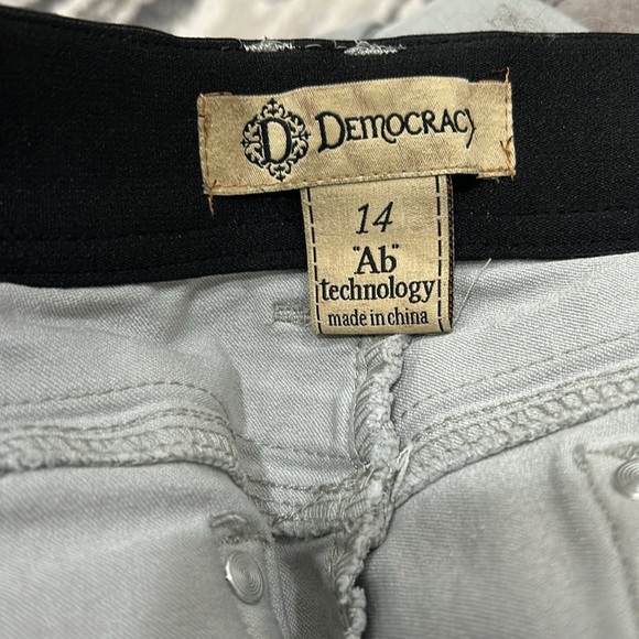 Democracy Jeans with Ab Technology 14 gray - Picture 4 of 8